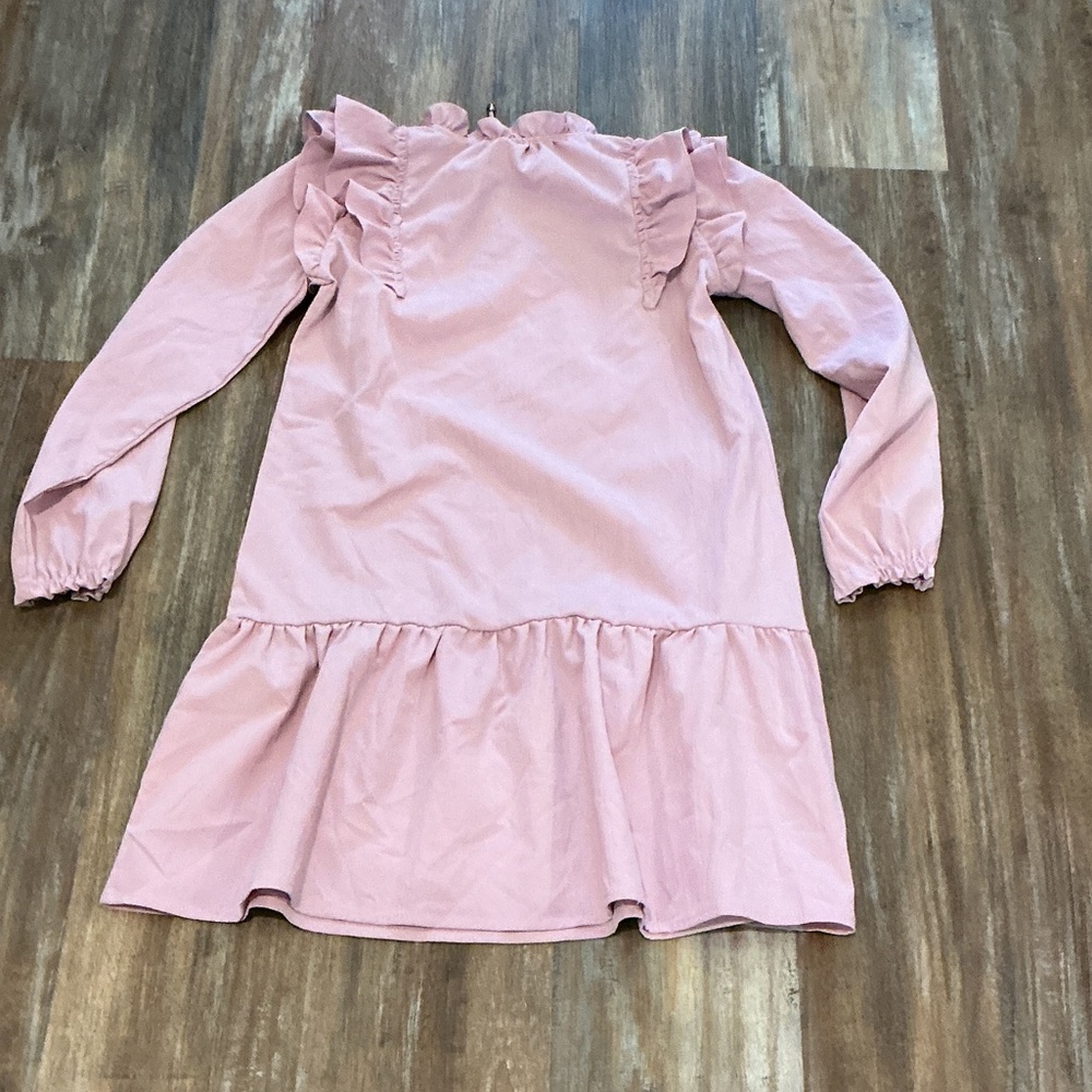 Adorable Pink Ruffle Dress for Kids